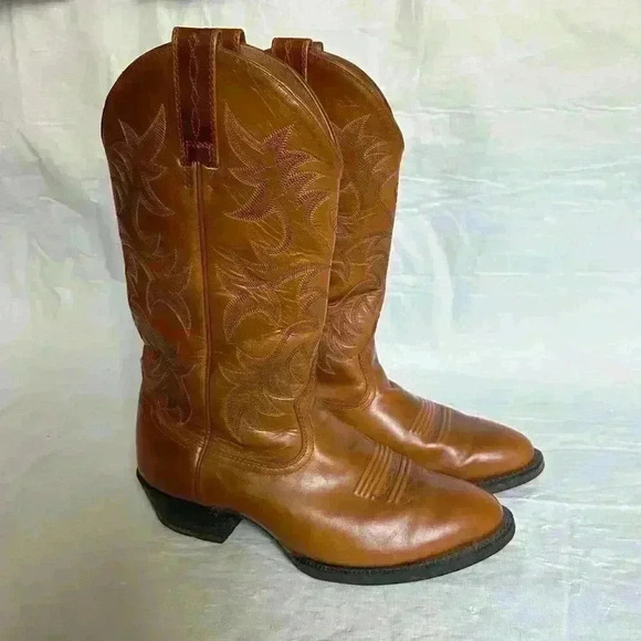 Ariat 34740 Heritage R Toe Western Leather Work Cowboy Mens Soft Toe Boot 8.5 EE - Picture 3 of 10